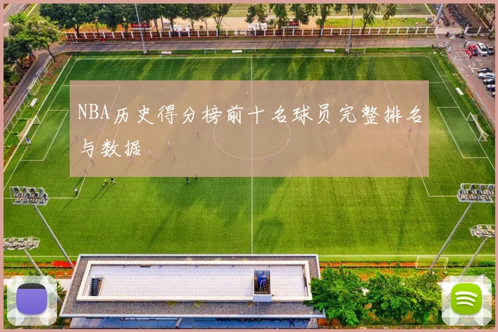 NBA历史得分榜前十名球员完整排名与数据