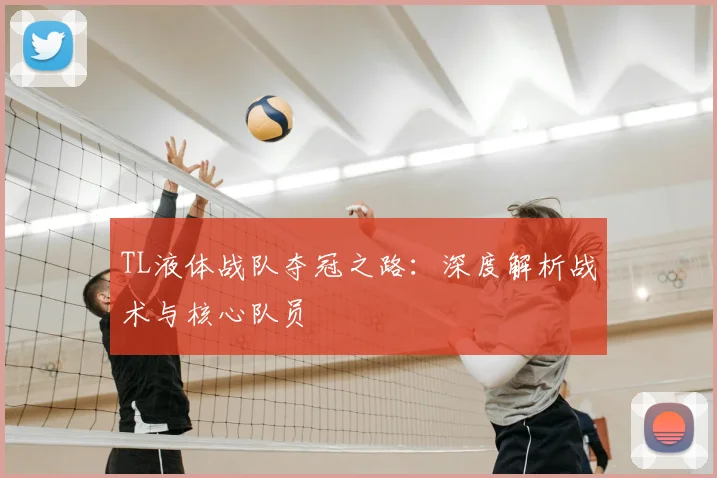 TL液体战队夺冠之路:深度解析战术与核心队员